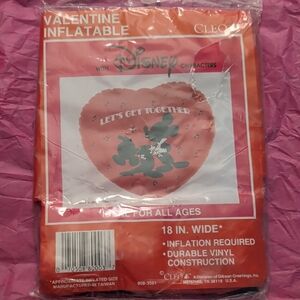 Cleo Valentine Inflatable with Disney Characters